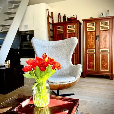 L'atique By Agelandkaai Be With Free Parking Apartmán Gent